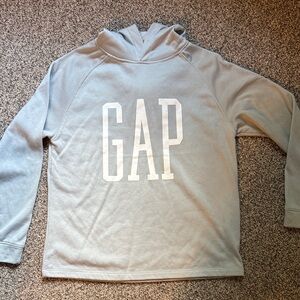 GAP Light Gray Hoodie Sweatshirt